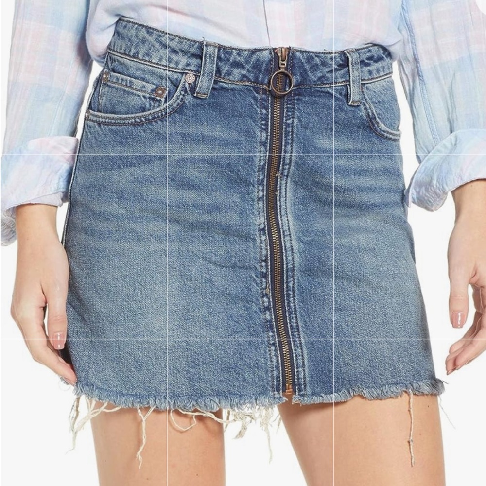 We The Free Mini Zip It Up Skirt - 26